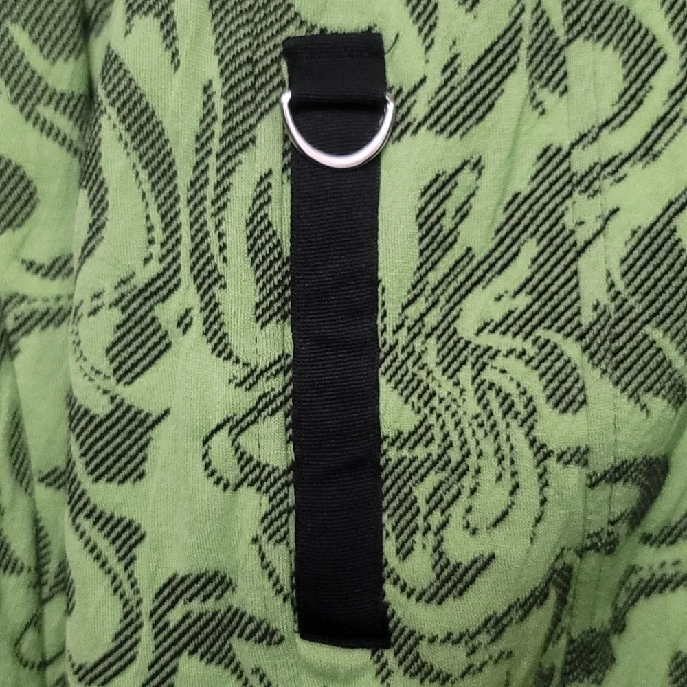 WOMEN'S Rafael sport jacket. Size large. Lime green and black. - Picture 2 of 4